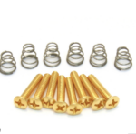 GS_0064-002 Vintage style Stratocaster Pickup / Switch Mounting Screws GOLD